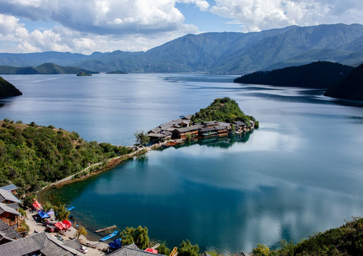 云南泸沽湖风景