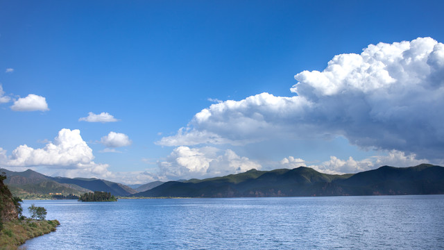 云南泸沽湖风景