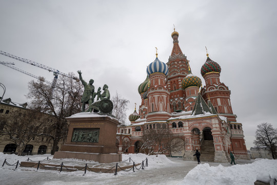 俄罗斯莫斯科圣瓦西里主教座堂