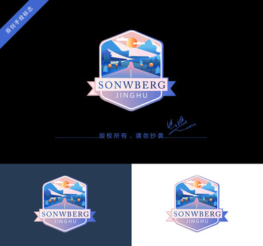 插畫logo
