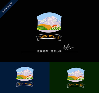风景logo