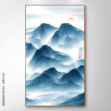 中國風山水