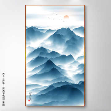 中式山水畫
