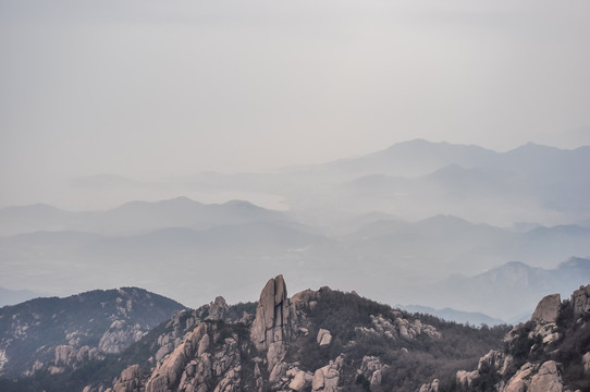 山东青岛崂山风光