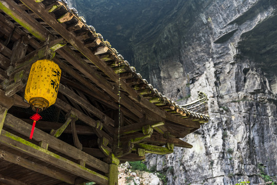 重庆武隆天坑地缝风光