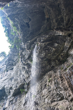 重庆武隆天坑地缝风光