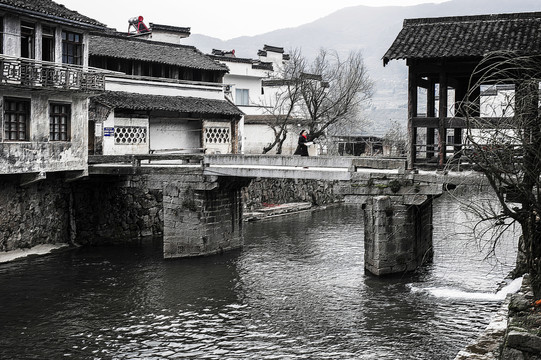 徽州呈坎古村落建筑群