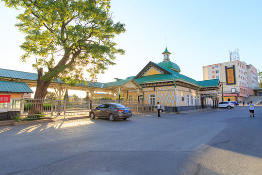 辽宁旅顺火车站