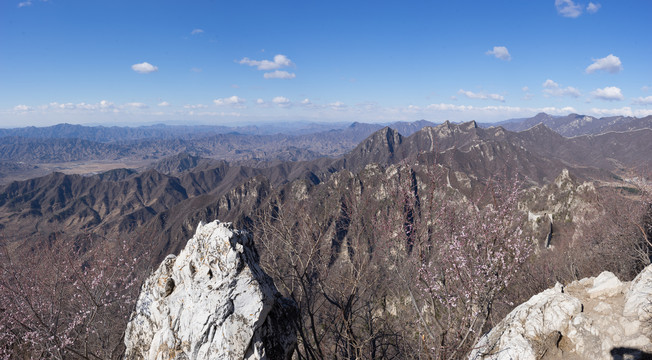 箭扣长城全景图