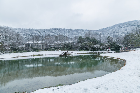 杭州雪景