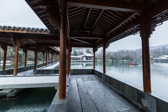 杭州雪景