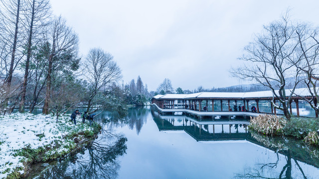 杭州雪景