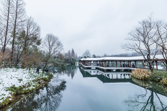 杭州雪景