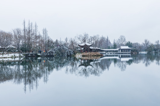 杭州雪景