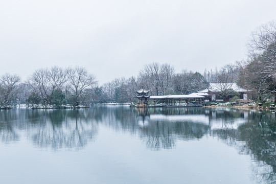 杭州雪景