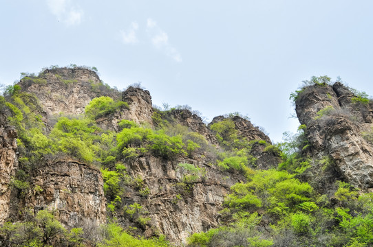 河北保定狼牙山风光