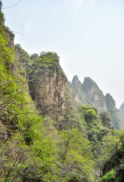 河北保定狼牙山风光