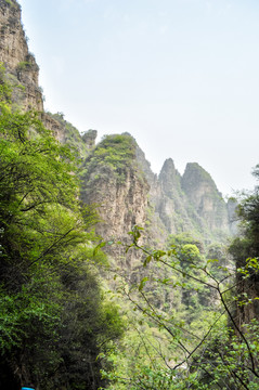 河北保定狼牙山风光