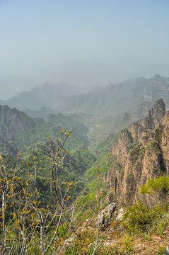 河北保定狼牙山风光