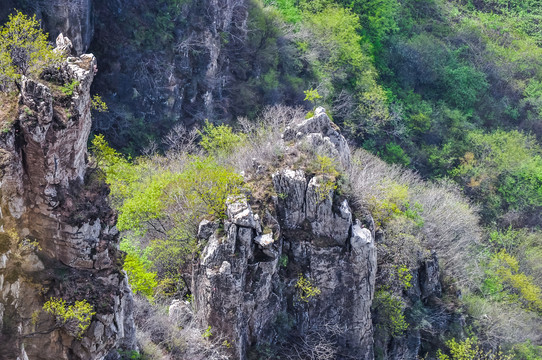 河北保定狼牙山风光