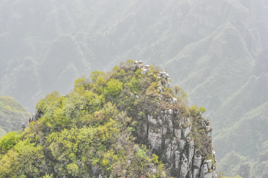 河北保定狼牙山风光