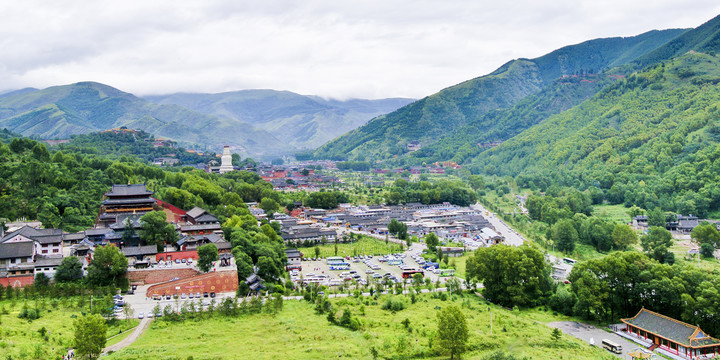 五台山远景