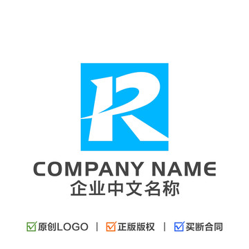 字母RK标志字母R标志