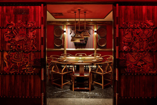 中式餐饮空间