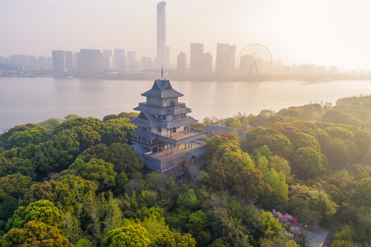 金鸡湖桃花岛