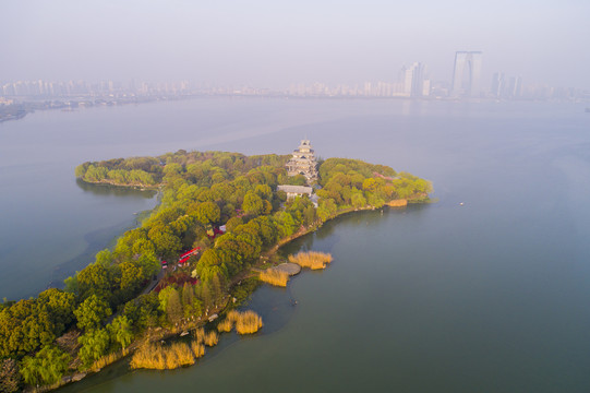 金鸡湖桃花岛