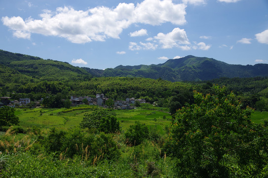 皖南山区村庄