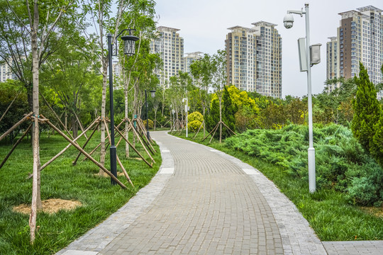 天津梅江居住区高清大图