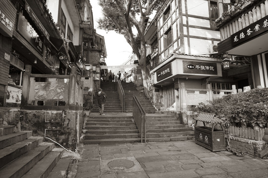 重庆老建筑街道