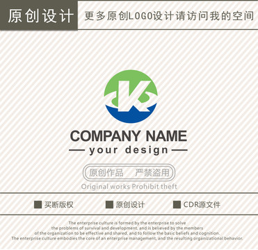 K字母智能科技logo