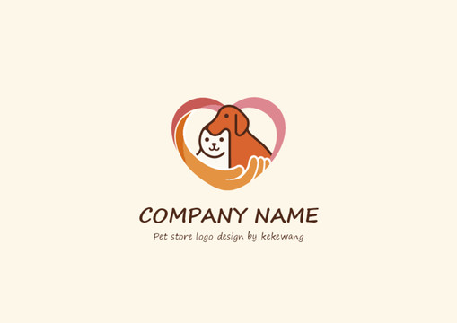 宠物店logo设计