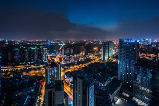 成都夜景