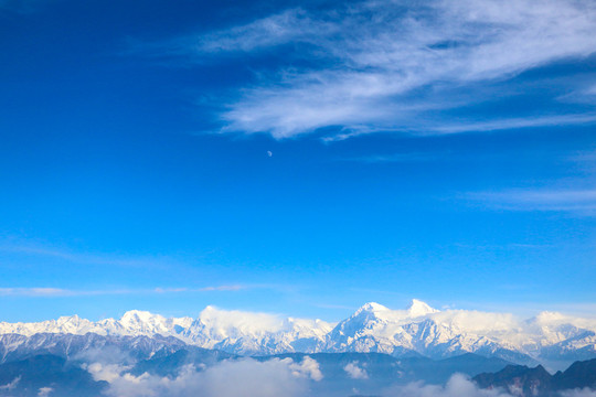 牛背山贡嘎雪山