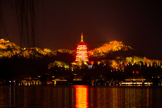 西湖夜景