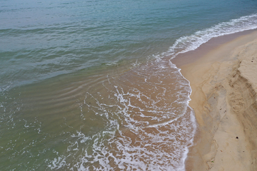 沙滩 海浪