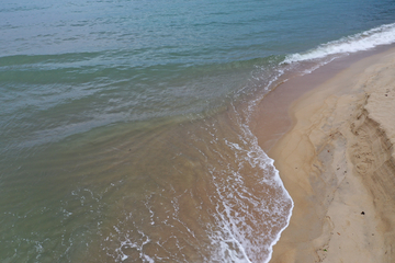 沙滩 海浪