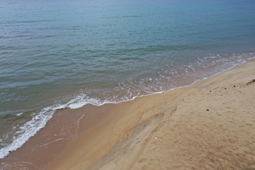 海水沙滩