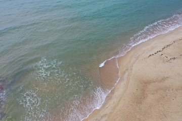 海水沙滩