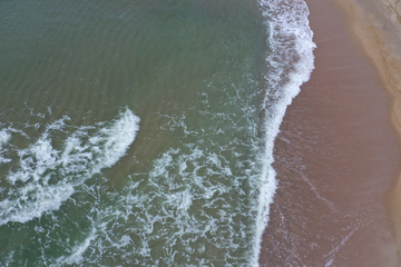 海浪沙滩