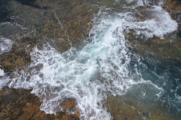 沙滩 海水