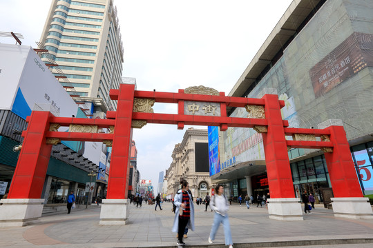 沈阳中街牌坊