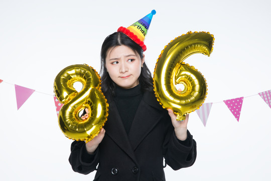 女孩生日派对高清图片