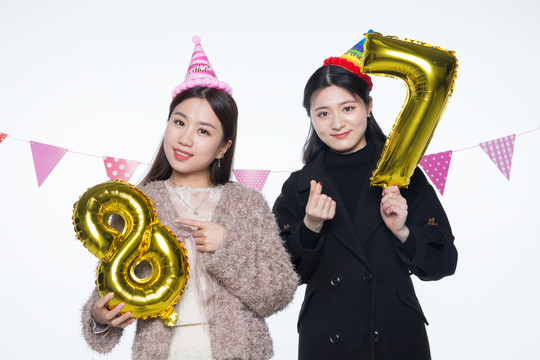 女孩生日派对图片大全