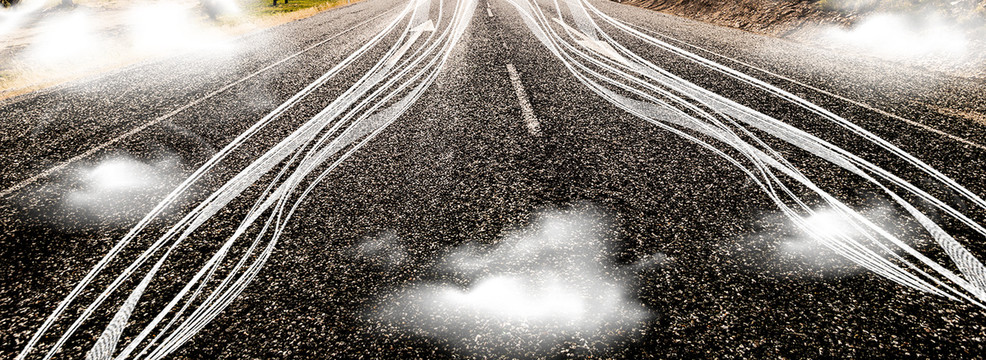 公路线条背景