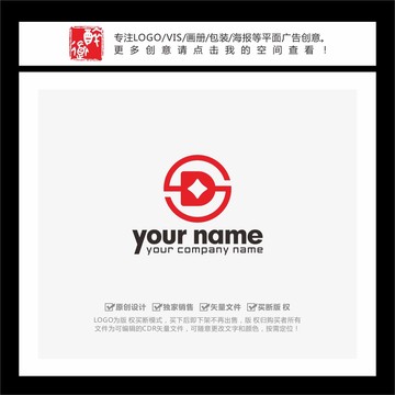 SD字母古錢幣金融LOGO