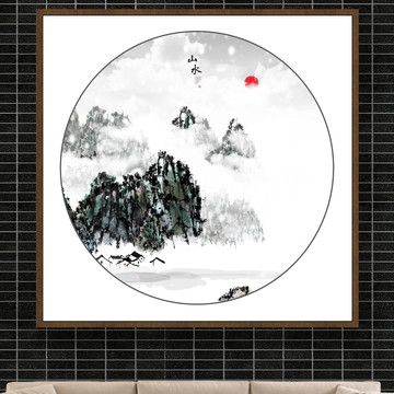 現(xiàn)代山水